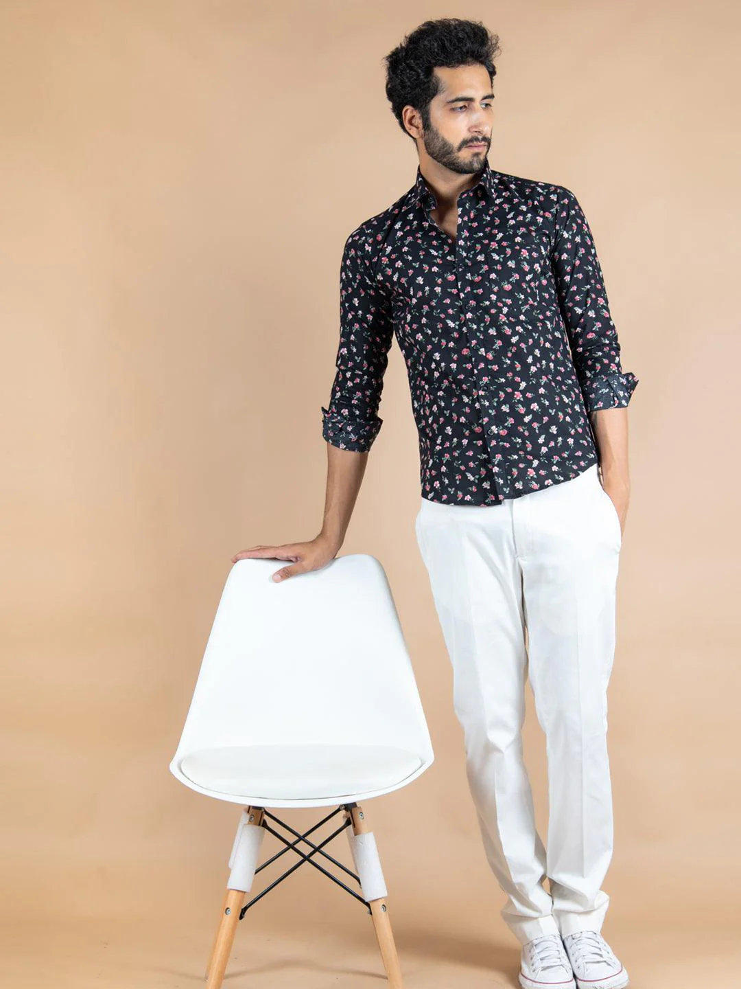 Black Rose Giza Cotton Shirt - Image 5