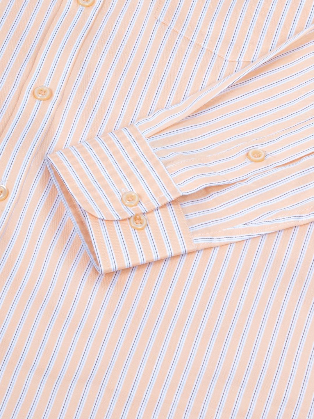 Yellow Stripes Cotton Shirt - Image 6